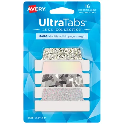 Produktbild von Avery Zweckform 74179 Haftstreifen, Kleinformat, 16 Stück, silber