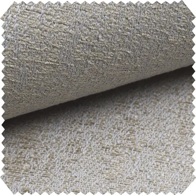 Produktbild von novely® exquisit SPEZZANO - Grob Strukturierter Möbelstoff - Schwer Entzündbarer Polsterstoff - Pflegeleichte Meterware 1lfm - Farbe: 01 Sand Beige Weiß