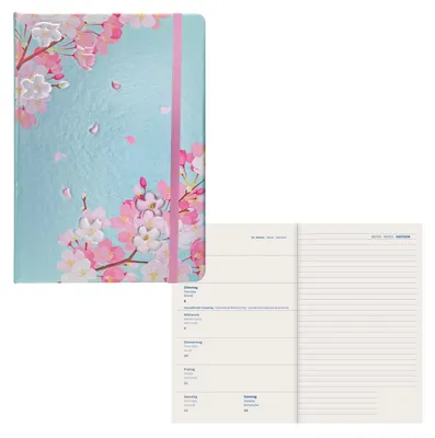 Produktbild von Idena 13887 - Terminkalender 2023 pink Kirschblüte DIN A5 176