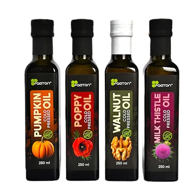 Obrázek produktu pro Sada 4 RAW olejů, 4x 250 ml