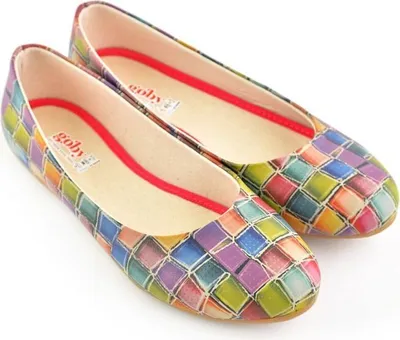 Produktbild von Damen-Ballerinas Goby 1071 in Bunt 37