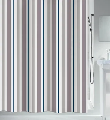 Produktbild von Duschvorhang spirella Biarritz beige 180 x 200 cm