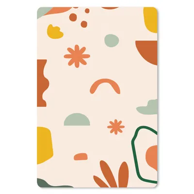 Produktbild von MuchoWow® Mauspad Mousepad Design - Sommer - Abstrakt 18x27 cm - Mousepads - Maus Mat - Pad - Mausunterlage