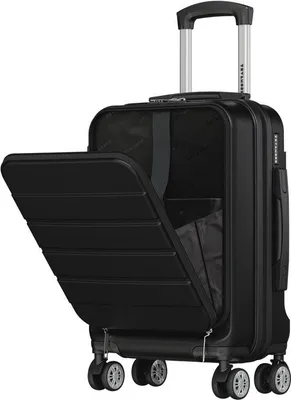 Produktbild von TRVLMORE Handgepäck Koffer, Hartschale, 44 l, 15-Zoll Laptopfach, TSA-Schloss