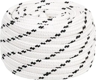 Produktbild von vidaXL Arbeitsseil Weiß 18 mm 50 m Polyester