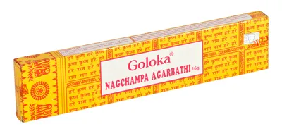Produktbild von yogabox Original Nag-Champa Gold 16g - 16g. 20-22 cm. 30-45 Minuten Würzig-holzig