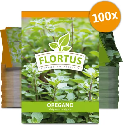 Produktbild von Oregano (100 Tütchen) | Oreganosamen von FLORTUS