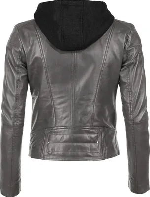 Produktbild von Maze Lederjacke Mico Damen anthracite XS