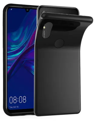 Immagine prodotto di Cadorabo cover per Honor 10 LITE / Huawei P SMART 2019 cover protettiva in nero cover protettiva TPU silicone cover custodia