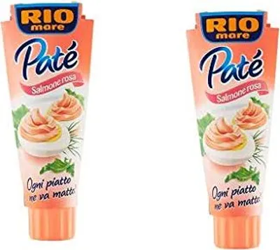 Produktbild von Pate Tonno Rio Mare Salmone rosa Lachs Thunfischcreme 100 g Streichfähige