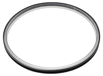 Produktbild von vhbw Deckeldichtung kompatibel mit Vorwerk Thermomix TM31 Küchenmaschine - Dichtungsring Schwarz Transparent