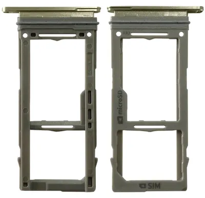 Immagine prodotto di Supporto per scheda SIM per Samsung Galaxy S10e G970F Giallo Card Tray Ricambio Nuovo