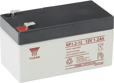Produktbild von YUASA Auxiliary Starterbatterie 12V 1Ah Batterie