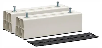 Productafbeelding van Airco muurbeugel - Buitenunit - 1,4 kW - 450 x 80 x 90 mm - Wit - Maximale draagkracht 140 kg
