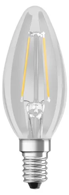 Produktbild von LED Kerze 25W/827 Filament klar E14 dimmbar - C