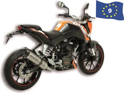 Immagine prodotto di Scarico Malossi GP MHR Replica, omologato, compatibile con KTM Duke 125i