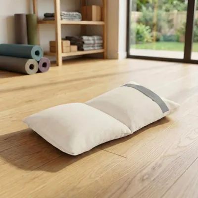 Produktbild von Yoga-Sandsack balanced 4 kg aus Baumwolle mit Tragegriff für Yoga und Therapie