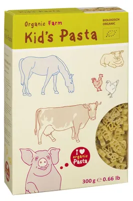 MAKARON (SEMOLINOWY) DLA DZIECI FARMA BIO 300 g - ALB-GOLD (KID'S PASTA)