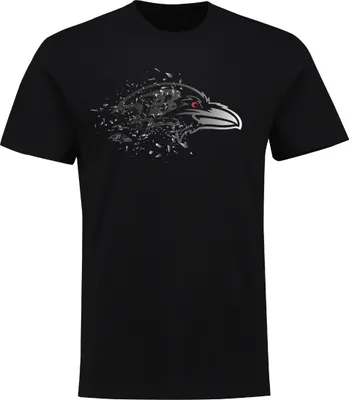 Produktbild von NFL Baltimore Ravens Shatter Graphic Logo Football Shirt schwarz (M)