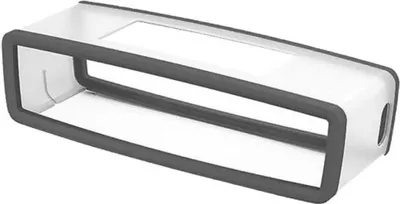 Produktbild von subtel Lautsprecherhülle für Bose Soundlink Mini 2 Soundlink Mini II Silikonhülle Lautsprecher Tragetasche - Tasche Musikbox Speaker Case - Silikon Hülle stoßfest, gepolstert, grau Schutzhülle