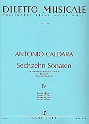 Produktbild von 16 Sonaten Band 4 (Nr.13-16) :für Violoncello und Bc