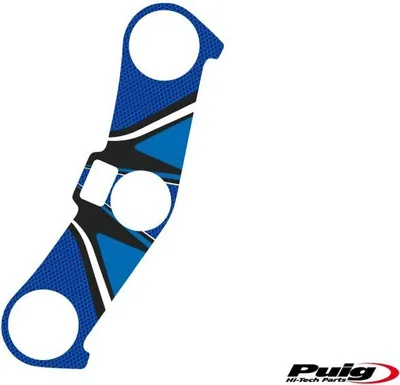 Produktbild von PUIG 6945A Radikal Yoke Protector  passend fuer KAWASAKI ZX-6R NINJA Blau