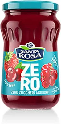 Image de Confiture de fruits rouges sans sucre 300 g - Santa Rosa