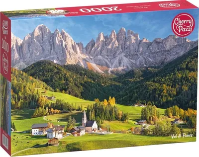 Immagine prodotto di Ciliegia PAZZI Puzzle Val di Funes 2000 pezzi