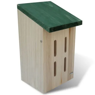 Image de Maisons à papillons 8 pcs. Bois 14 x 15 x 22 cm