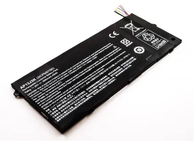 Produktbild von Akku für Acer ChromeBook C740-C4PE Li-Pol 11,25 Volt 3950 mAh schwarz