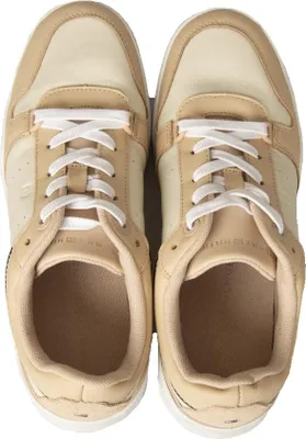 Immagine prodotto di Scarpa donna TH TOMMY HILFIGER sneaker in pelle articolo FW0FW06524 low cut basket sneaker, EUR 41 - UK 7 - USA 9,5 - CM 26, Pelle 100%