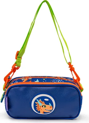 Immagine prodotto di Milk&Moo Ponix 2-in-1 borsa da cintura e astuccio per matite - Elegante accessorio per bambini, con cinturino regolabile, scomparti spaziosi e design Ponix