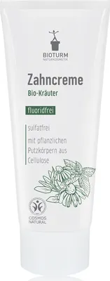 Produktbild von BIOTURM Zahnpasta mit Bio-Kräutern FLUORIDFREI