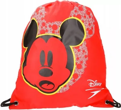 Produktbild von Disney - Turnbeutel 1727 (Einheitsgröße) (Rot/Schwarz)