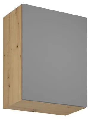 Produktbild von Küchenoberschrank VALEN – Breite 60 cm, Eiche handwerklich / Graubeige