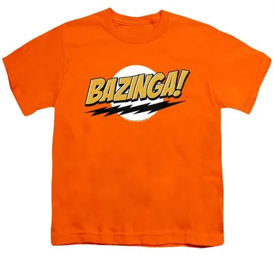 Productafbeelding van Big Bang Theory - T-shirt voor kinderen, model TV37990 (maat 140-146), oranje