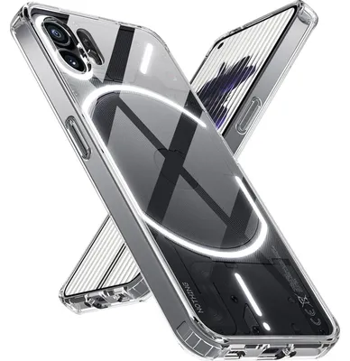Produktbild von Mobigear Crystal – Transparente Handyhülle für Nothing Phone (2) – Hartschalenhülle, Rückseite – Transparent