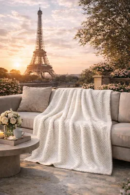 Obrázok produktu pre Mäkká prikrývka 150x200 cm na pohovku a posteľ