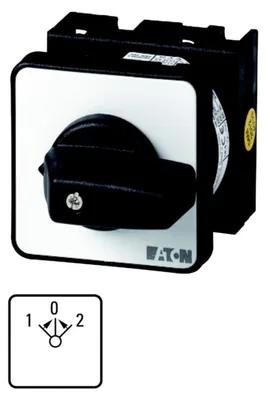 Produktbild von Eaton T0-3-8228/E Elektroschalter Kippschalter 3P Schwarz