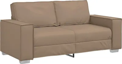 Obrázok produktu pre vidaXL Dvojmiestna pohovka Cappuccino 180 cm z umelej kože