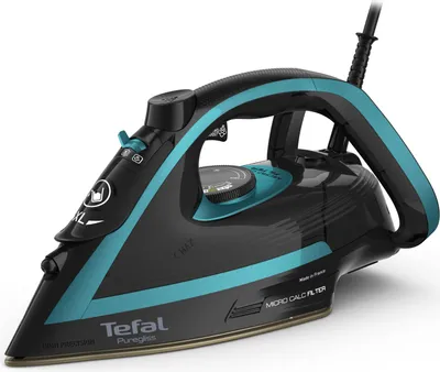 Produktbild von Bügeleisen Tefal FV8066E0 Puregliss Malediven & Schwarz