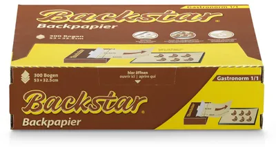 Immagine prodotto di Carta da forno professionale, Gastronorm 1/1, 53x32,5 cm, bianca