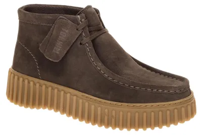 Image de Clarks TORHILL MOSS - Chaussures pour femmes, modèle bateau à lacets, couleur marron, neuves
