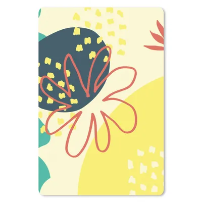 Produktbild von MuchoWow® Mauspad Mousepad Sommer - Blume - Pastell 18x27 cm - Mousepads - Maus Mat - Pad - Mausunterlage