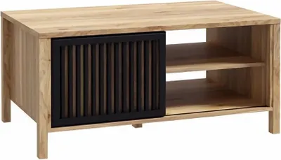 Produktbild von Couchtisch Jytana Cftt5161-M635 Kaffetisch 105X50X65Cm Mit Schiebetüren