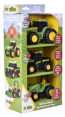 Obrázok produktu pre Tomy – Mini Traktor So Zvukom A Svetlom, 3-Balenie