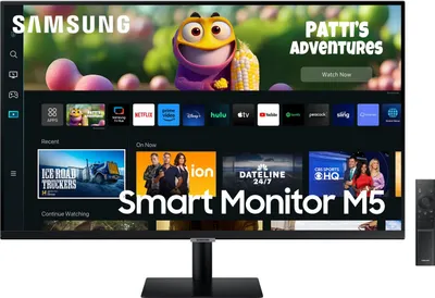 Produktbild von Samsung M50C, 68,6 cm (27"), 1920 x 1080 Pixel, Full HD, LCD, 4 ms, Schwarz