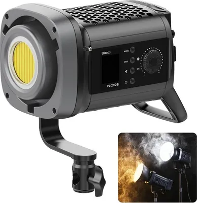 Zdjęcie produktu dla Oświetlenie wideo, sterowanie bezprzewodowe, regulowana temperatura barwowa, VL-200Bi