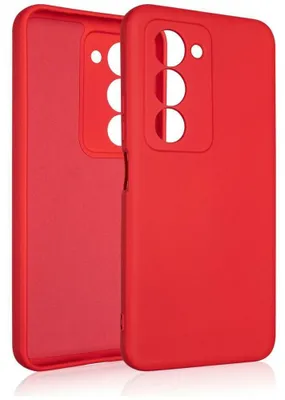 Image de Étui en silicone Beline pour Redmi 15 4G, couleur rouge