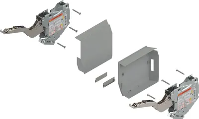 Produktbild von BLUM AVENTOS HK-S Kraftspeicher, LF 220-500, hellgrau